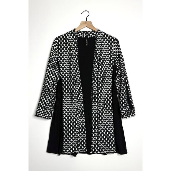 IC BY CONNIE K Textured Stretch Jersey Cardigan - Picture 1 of 8